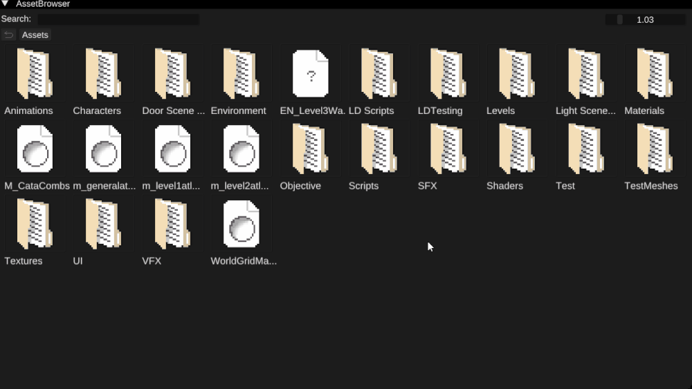 Asset Browser Showcase